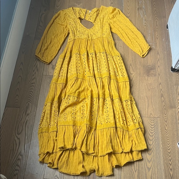Free People yellow Mockingbird Maxi Dress - Picture 2 of 4